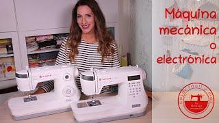 Máquinas de coser: mecánica o electrónica, conoce las diferencias