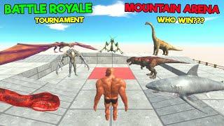 Battle Royale Tournament Strongest Unit on Mountain Arena - Animal Revolt Battle Simulator