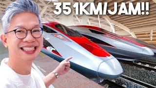 NAIK KERETA CEPAT JAKARTA-BANDUNG TEMBUS 351KM/JAM!!