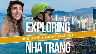 Is This Vietnam's Best City?  Bike Tour, Night Market & Street Food in Nha Trang, Vietnam 2024