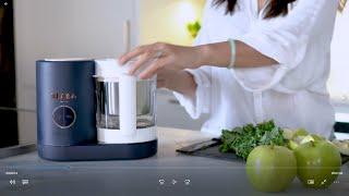 BABYCOOK® NEO BABY FOOD STEAMER BLENDER - BABY FOOD MADE EASY | PRODUCT VIDEO | BEABA