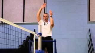2014-2015 NFHS Volleyball Signals for Referee (R1) produced by ZONI