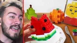 ÖĞLE YEMEĞİNDE LEGO YİYEN ADAM ?!