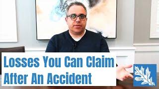 What Losses Can I Claim After An Accident?