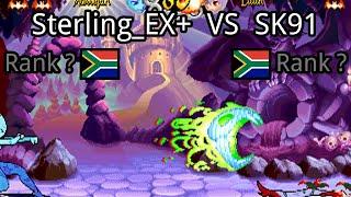 Vampire Savior - the lord of vampire: (ZA) Sterling_EX+ vs (ZA) SK91