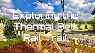 Exploaring a New Rail Trail! Thermal rail trail ride and review