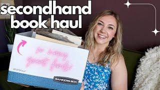 Secondhand Book Haul ~Secondhand Book Store & Library Sale~ Tons of Great Books for ~$50!