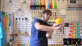 Kyle Johnson teaches contact juggling: The Inverted Prayer