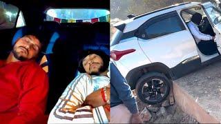 Living in car  challange full night || ye kha latak gyi car ​⁠​⁠@kartikvlogs7335