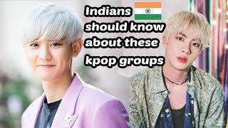 TOP 5 Groups k-pop Indians should know \\ AKSHIT SHARMA\\