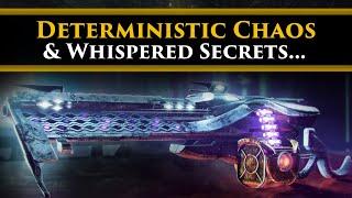 Destiny 2 Lore - Deterministic Chaos, the mystery of Lightfall's Veil and a whispered secret