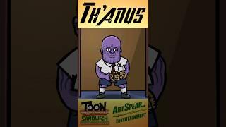 Thanos' traumatic childhood - TOON SANDWICH #funny #marvel #mcu #avengers #thanos #ironman