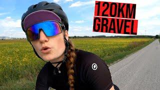 120km allein mit dem Fahrrad | Solo Gravel Vlog | Wien - Donauradweg | Canyon Grail AL 7