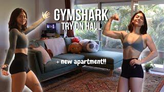 GYMSHARK TRY ON HAUL + new apartment tour!