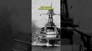 USS Texas vs. the Guns of Cherbourg | #history #shorts #fyp #battleship