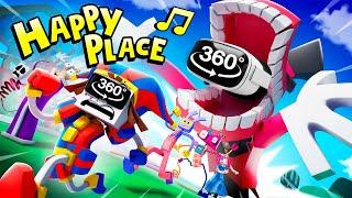 360º VR WACKY WORLD 2 - "Happy Place" - Digital Circus Music Video [Version B]