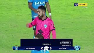 Bolívar Gana y golea a Blooming 5 a 0