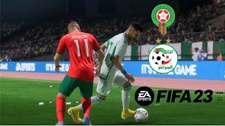 FIFA 23 : MOROCCO vs ALGERIA [4K 120 FPS UHD Gameplay]