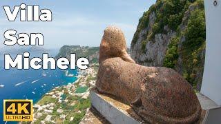 Villa San Michele of Anacapri, Italy (4K/60fps)