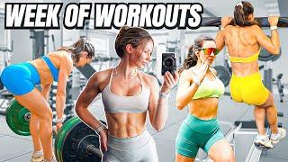 WEEK OF WORKOUTS | Current Split Lifting & Running