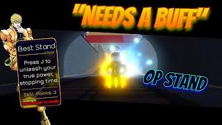 [YBA] This Stand is already Overpowered...