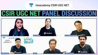 CSIR NET Panel Discussion | UGC NET 2020 Exam Preparation Discussion | Unacademy Live