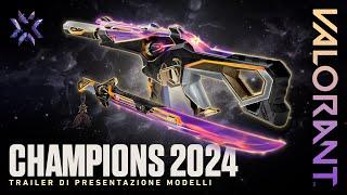 Trailer di presentazione modelli Champions 2024 // VALORANT