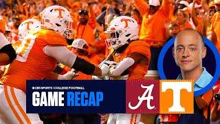 Josh Pate reacts to EXHILARATING win for No. 11 Tennessee vs. No. 7 Alabama | On-field Recap