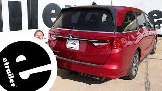 etrailer | Install: Curt Trailer Hitch Receiver on a 2023 Honda Odyssey