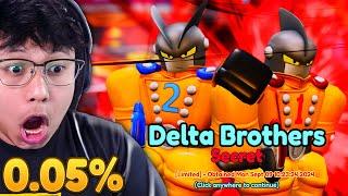 GETTING 0.05% SECRET DELTA BROTHERS SHOWCASE IN ROBLOX