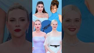 Ladies in blue at the Cannes 2025