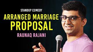 Parents & Arranged Marriage | Stand Up Comedy by Raunaq Rajani