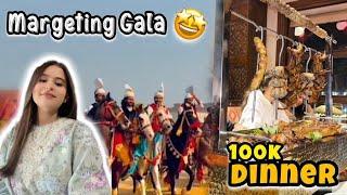 100k dinner️|| and marketing gala pa chala gai️||