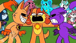 Catnap & Dogday Meet Frowning Critters Ver Themselves #2 -Smiling Critters Cartoon //Poppy Playtime