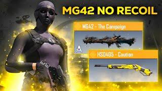 *NEW 32 KILLS INTENSE MYTHIC MG-42 THE CAMPAIGN NO RECOIL AND HS0405 FULL GAMEPLAY* | SOLO vs SQUADs