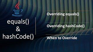 Java Interview Question | Overriding Equals And HashCode Methods In Java | Equals & HashCode