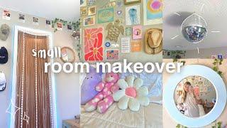 MINI ROOM TRANSFORMATION!! clean and decorate my room with me (aesthetic/pinterest inspired)