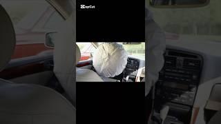 Airbag test - activation on the steering wheel / Aktiviranje airbag na volanu #shortvideo #shorts