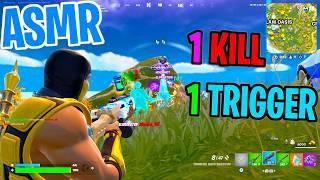 ASMR Gaming  Fortnite 1 Kill = 1 Trigger Relaxing Mouth Sounds  Controller Sounds + Whispering 