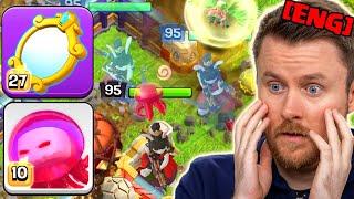 ANGRY JELLY with MIRROR EQUIPMENT gives NEW POSSIBILITIES! (Clash of Clans)