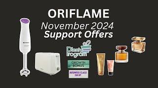 Oriflame Support Program November 2024 | Plenty Program | Invitation Campaign | Business Class