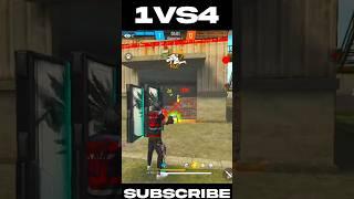 1VS4  UMP GOD OR WOT? CLUTCHAGAIN ASIF GAMING SQUAD  #freefire #ff #1vs4 #short #shorts