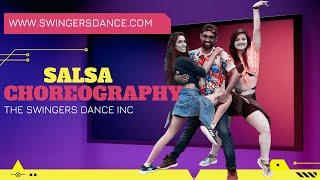 GLORIA ESTEFAN - CONGA | SALSA CHOREOGRAPHY | THE SWINGERS DANCE INC | ADYAR - CHENNAI