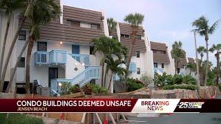 Three condo buildings evacuated in Jensen Beach due to engineering report deeming them unsafe