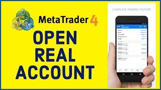 How to Create Real Metatrader 4 Account? MetaTrader 4 Real Account Sign Up & Registration 2022
