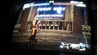 UMK3 Arcade - "Ermac" Fatality Demonstration