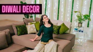 How I decorate my home for diwali 2021 as a foreigner in India vlog | Ivana Perkovic