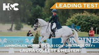 Laura Collett and Hester | Leading CCI5*-L Dressage Test at Longines Luhmühlen Horse Trials