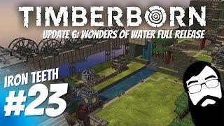 Let's build a badwater sewer! Timberborn Update 6 Iron Teeth Episode 23