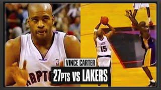 Vince Carter 27pts Raptors vs Lakers (2004.02.01)